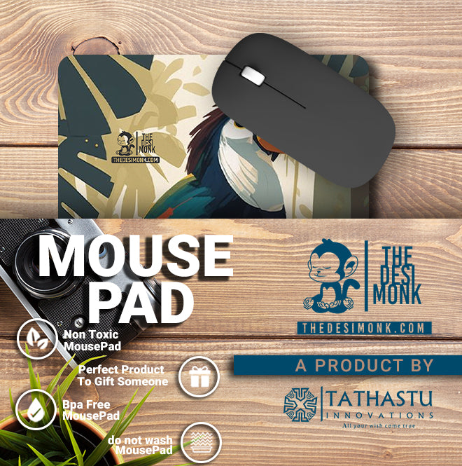 Climbing Mount Fuji Anti Skid Technology Mouse Pad for Computers and gamers
