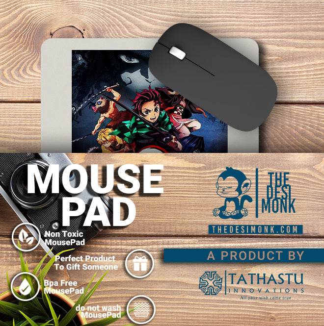 DemonSlayer Anti Skid Technology Mouse Pad for Computers and gamers