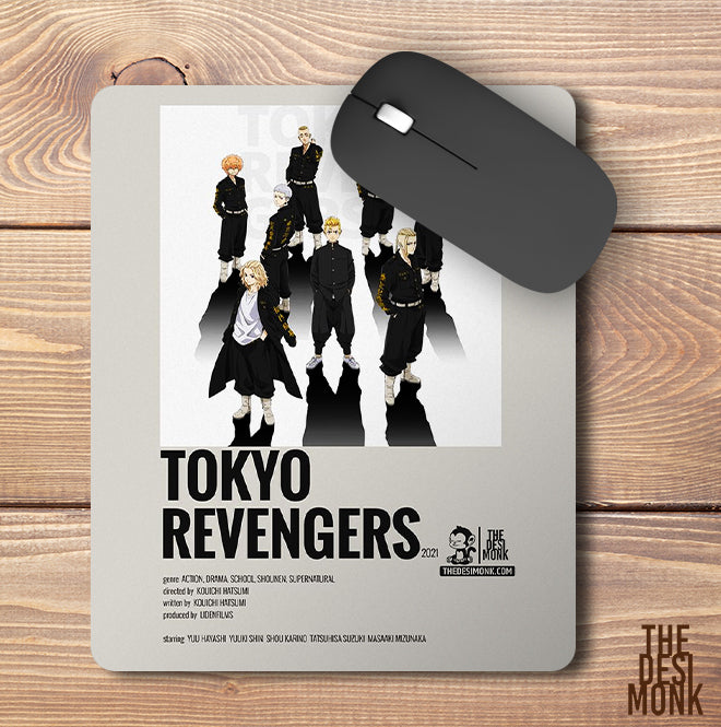 Tokyo Revengers Anti Skid Technology Mouse Pad for Computers and gamers