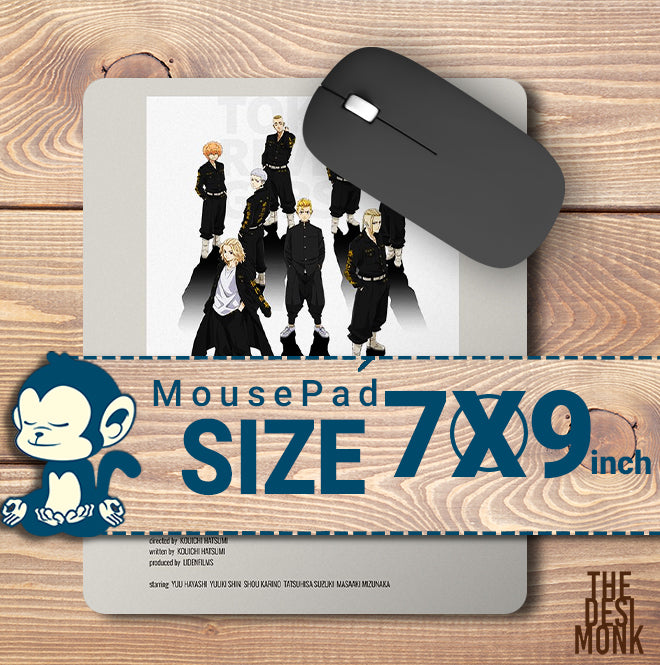 Tokyo Revengers Anti Skid Technology Mouse Pad for Computers and gamers