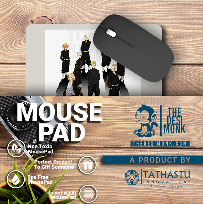 Tokyo Revengers Anti Skid Technology Mouse Pad for Computers and gamers