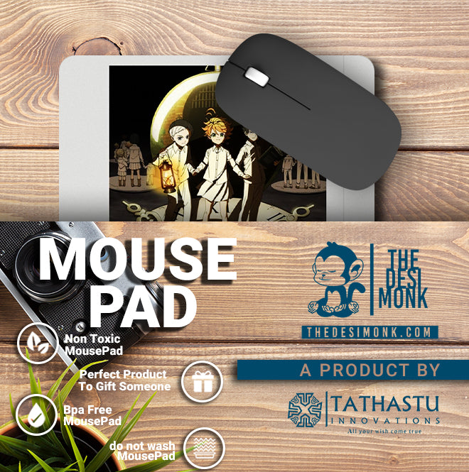 The Promised Neverland Anti Skid Technology Mouse Pad for Computers and gamers