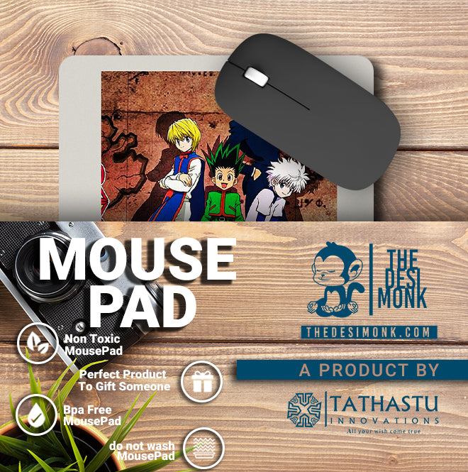 Hunter x Hunter Anti Skid Technology Mouse Pad for Computers and gamers
