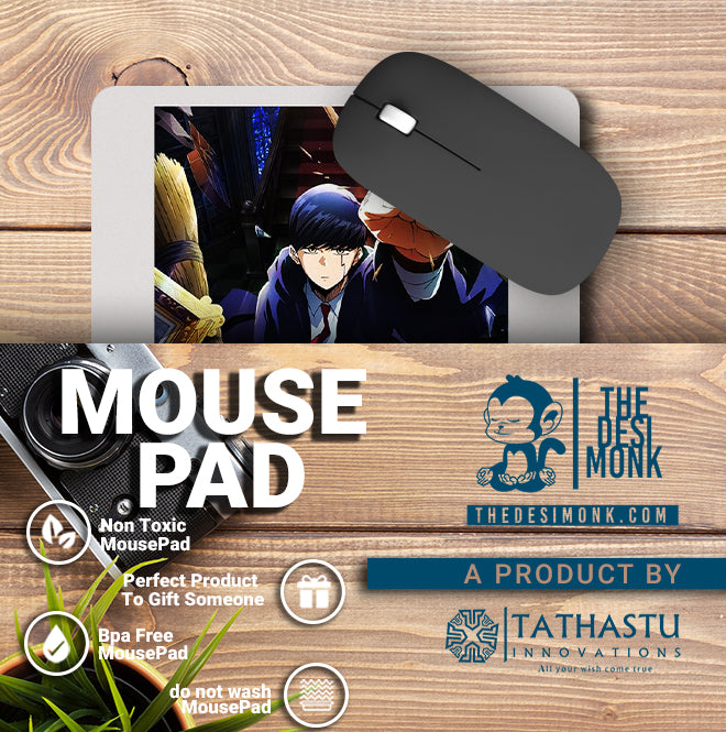 Mashle:Magic And Muscles Anti Skid Technology Mouse Pad for Computers and gamers