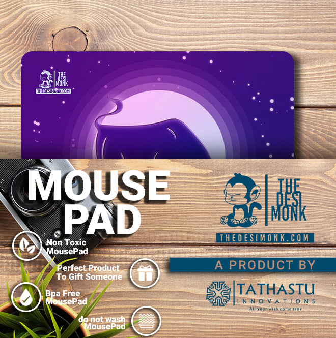 Taurus Mouse Pad for Gamers | Zodiac Anti Skid Technology Mouse Pad for Computers| Pad-156