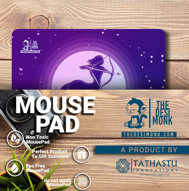 Sagittarius Mouse Pad for Gamers | Zodiac Anti Skid Technology Mouse Pad for Computers| Pad-158
