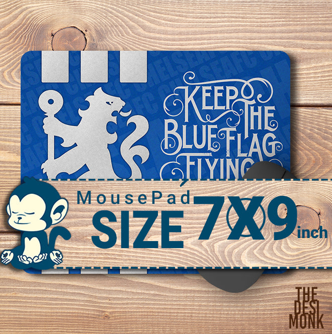 Keep The Blue Flag Flying High Anti Skid Technology Mouse Pad for Computers and gamers
