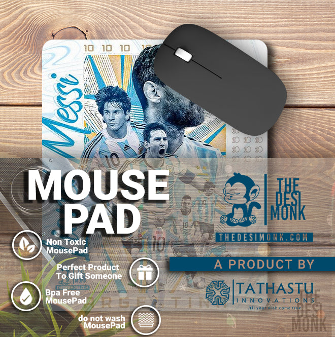 Messi Argentina Anti Skid Technology Mouse Pad for Computers and gamers