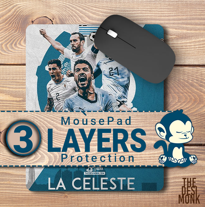 La Celeste Anti Skid Technology Mouse Pad for Computers and gamers