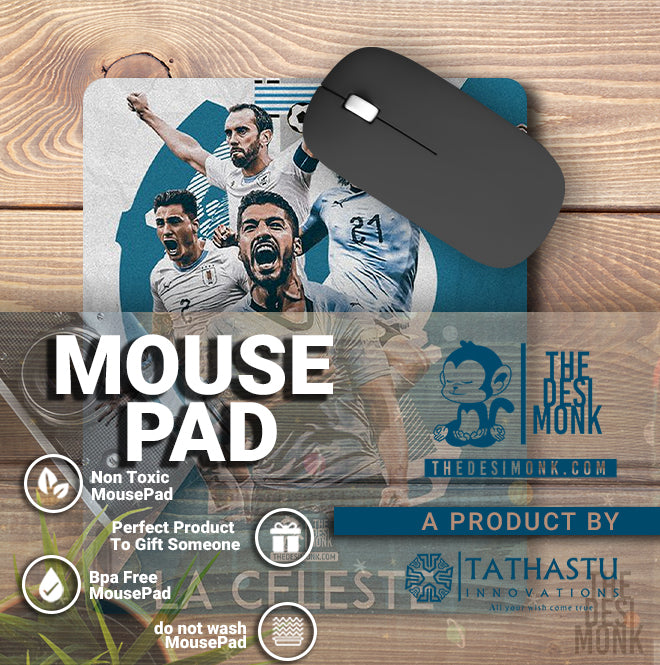 La Celeste Anti Skid Technology Mouse Pad for Computers and gamers