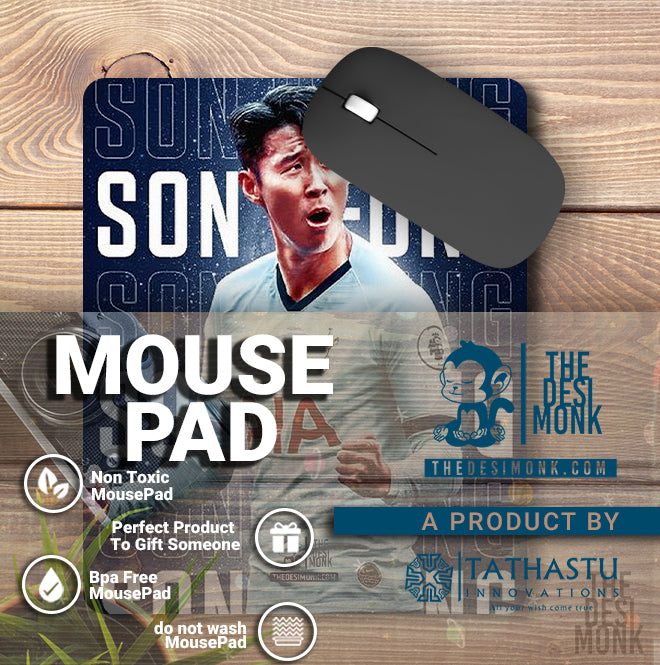Son Heung Anti Skid Technology Mouse Pad for Computers and gamers