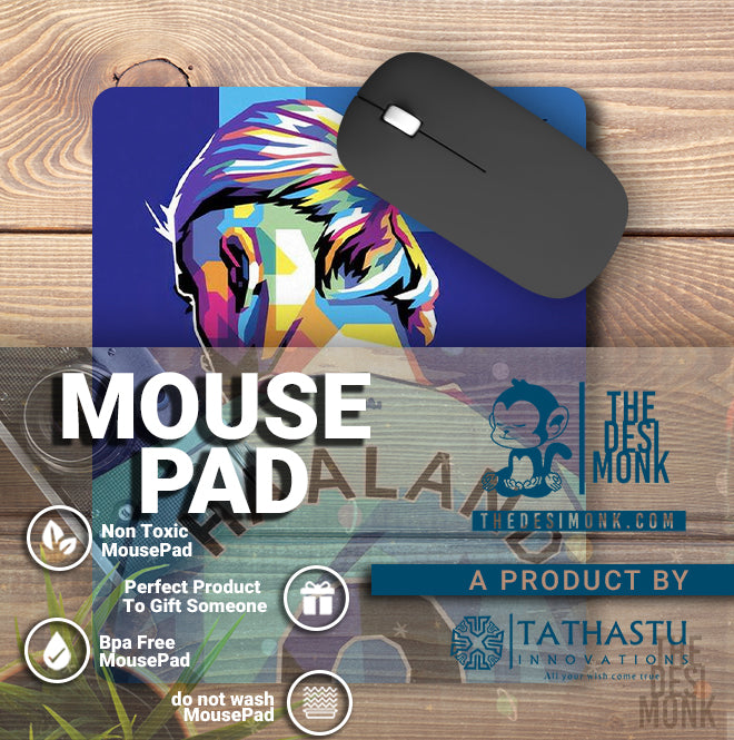 Haaland Anti Skid Technology Mouse Pad for Computers and gamers