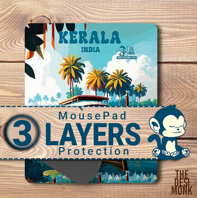 Kerala India Anti Skid Technology Mouse Pad for Computers and gamers