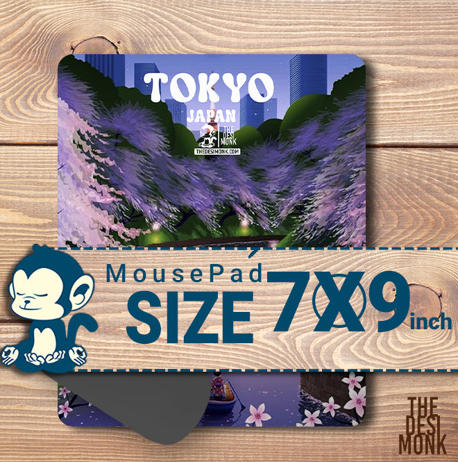 Tokyo Japan Anti Skid Technology Mouse Pad for Computers and gamers