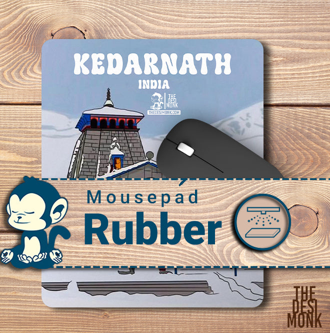 Kedarnath India Anti Skid Technology Mouse Pad for Computers and games