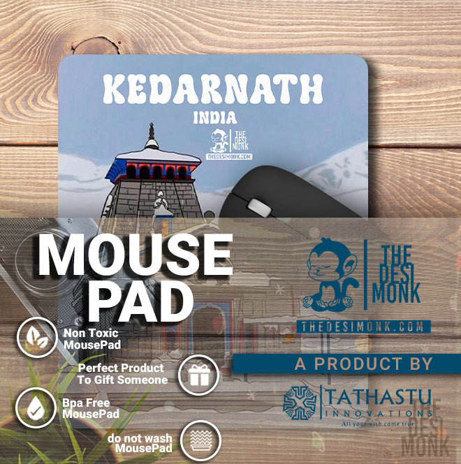 Kedarnath India Anti Skid Technology Mouse Pad for Computers and games