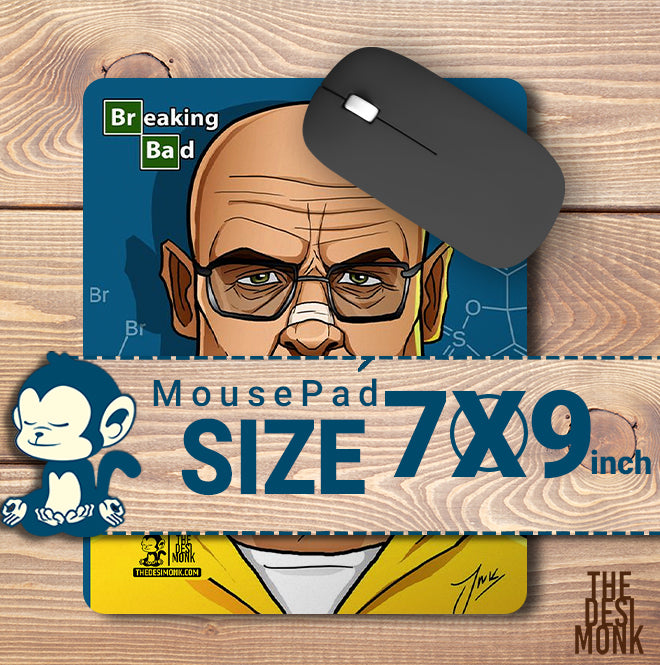 Walter White Anti Skid Technology Mouse Pad for Computers and gamers