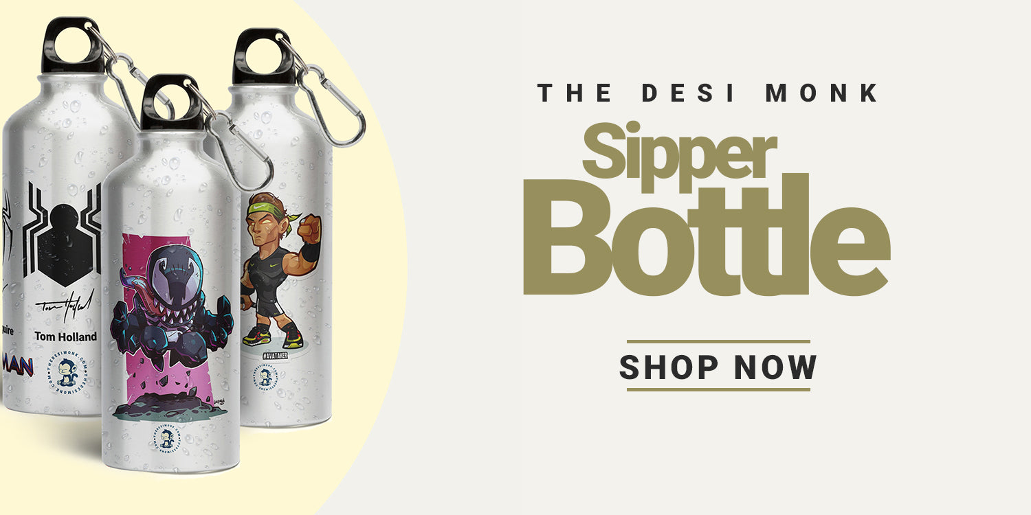 Ispper Sipper Bottle – The Desi Monk