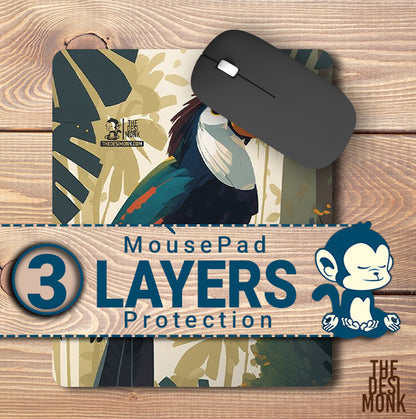 Climbing Mount Fuji Anti Skid Technology Mouse Pad for Computers and gamers