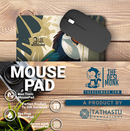 Climbing Mount Fuji Anti Skid Technology Mouse Pad for Computers and gamers