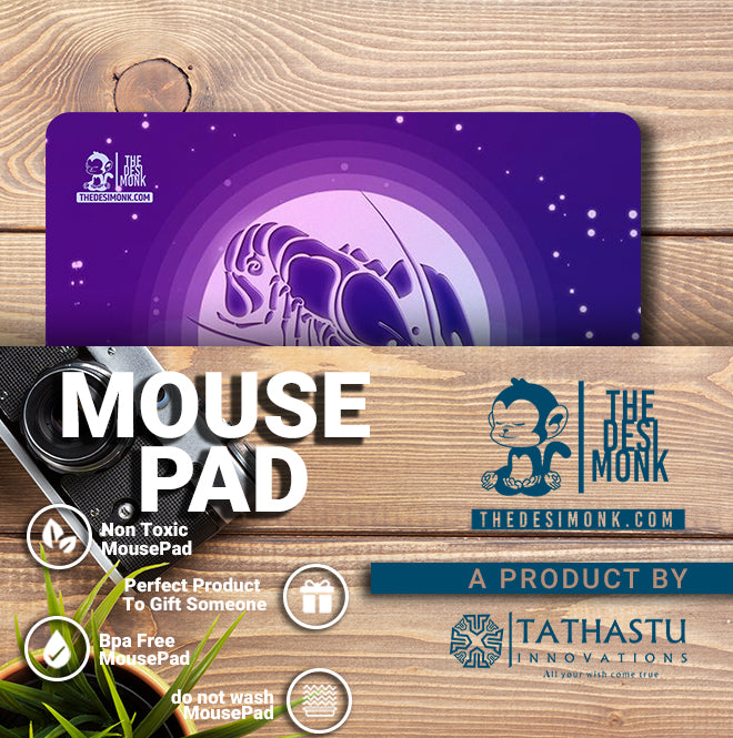 Cancer Mouse Pad for Gamers | Zodiac Anti Skid Technology Mouse Pad for Computers| Pad-162