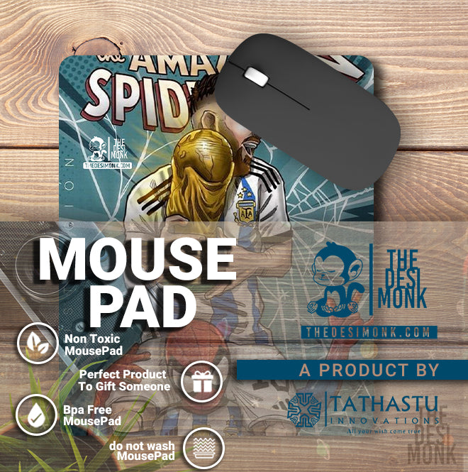 Amazing Messi Anti Skid Technology Mouse Pad for Computers and gamers