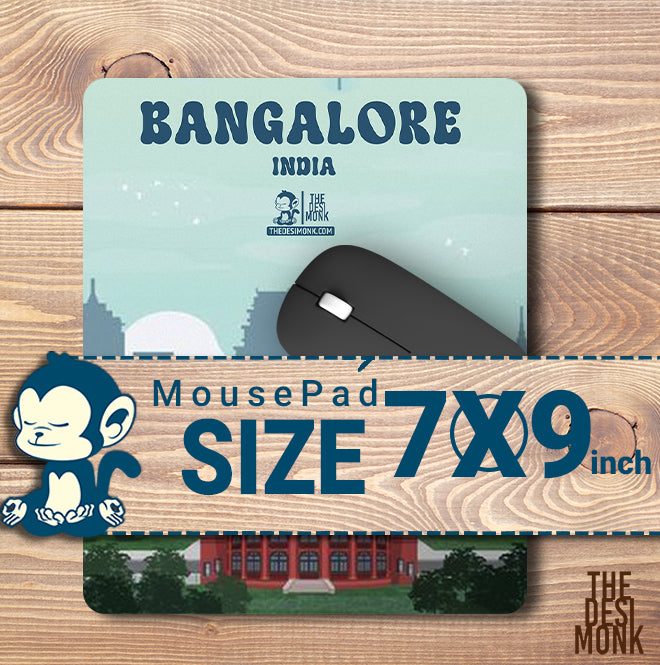 Bangalore India Anti Skid Technology Mouse Pad for Computers and gamers