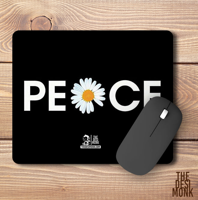 Peace Flower anti skid Technology Mouse Pad for Computers and games |PAD-225