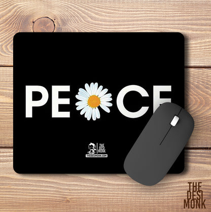 Peace Flower anti skid Technology Mouse Pad for Computers and games |PAD-225